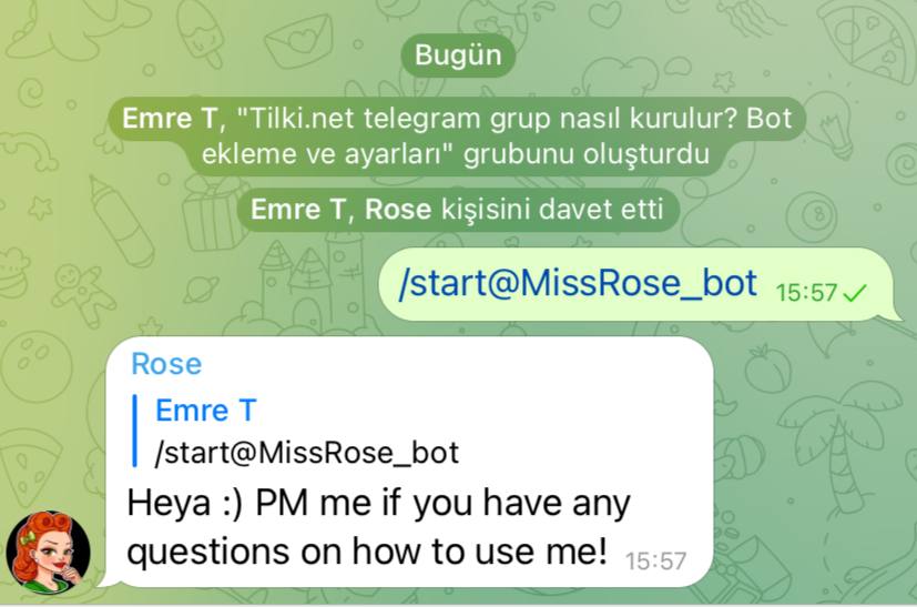 telegram missrose bot